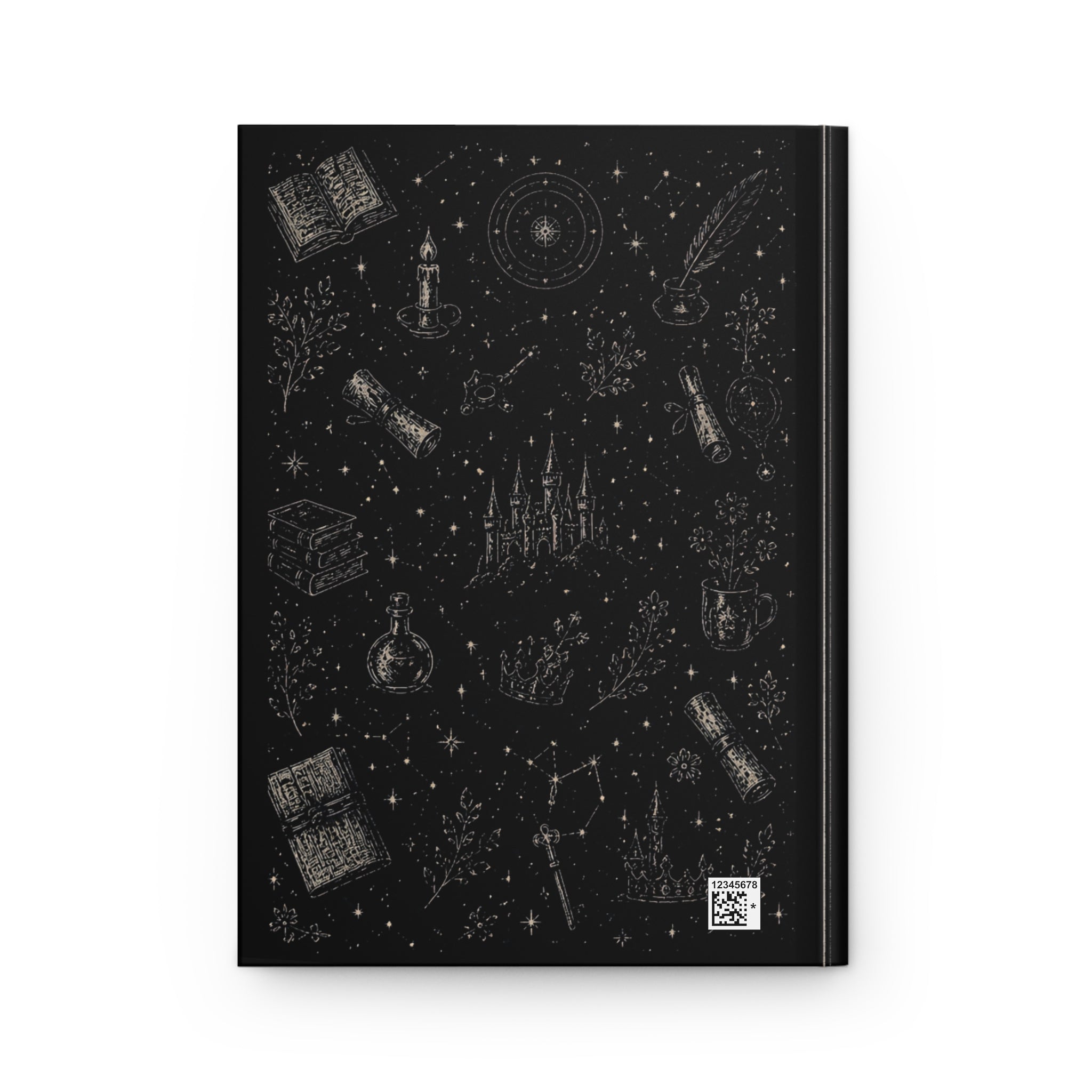 Character Notes Hardcover Journal — RPG & Writing Notebook
