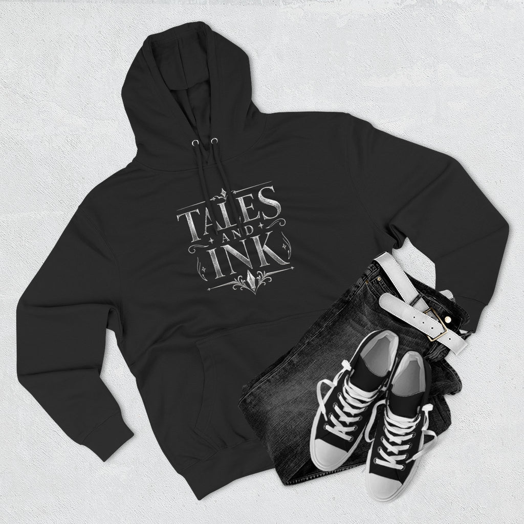 Tales & Ink Signature Hoodie — ‘For the Readers, Writers, Dreamers, Thinkers’ Cozy Fleece Pullover