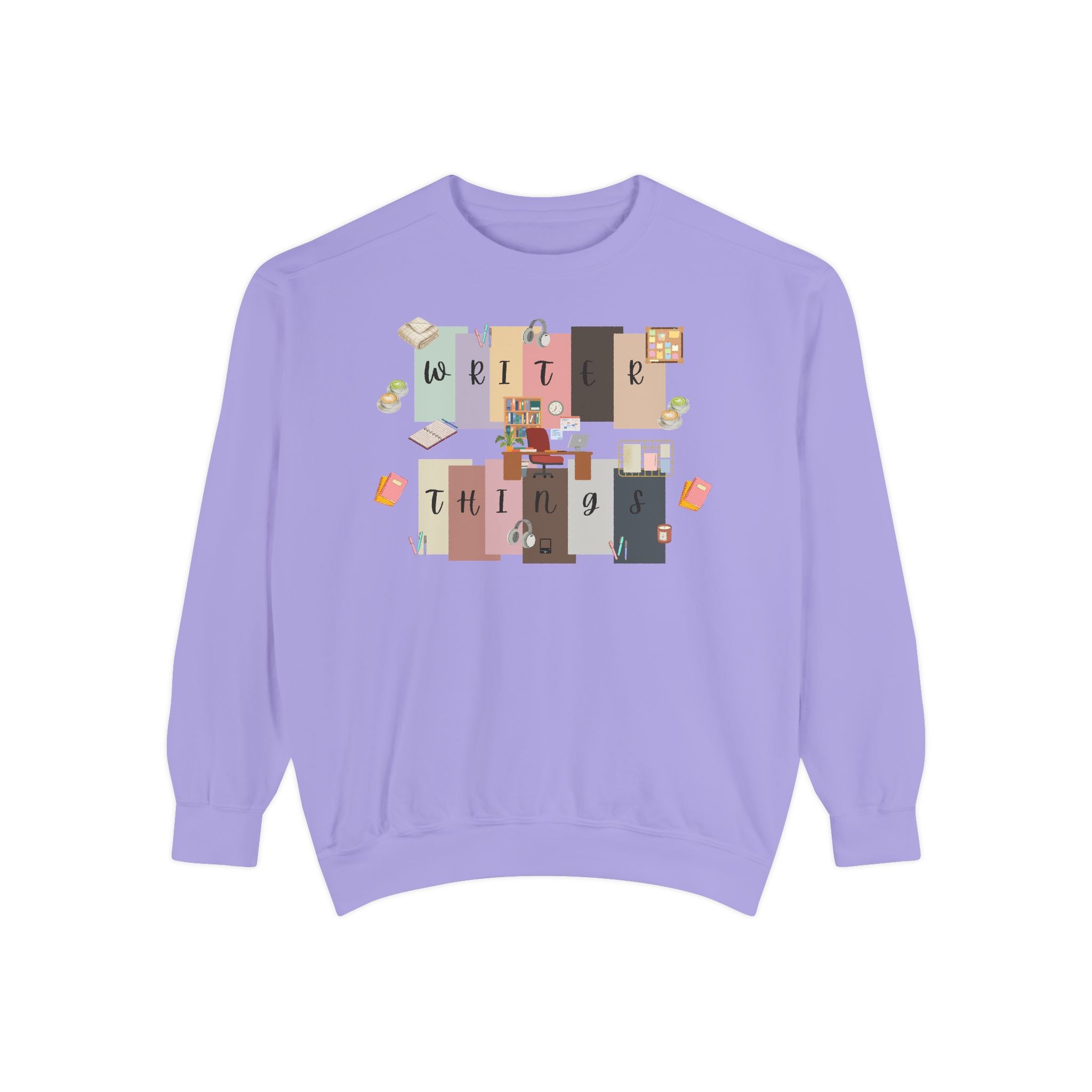 Write Things Sweatshirt — Cozy Writer Crewneck for Authors & Journalers