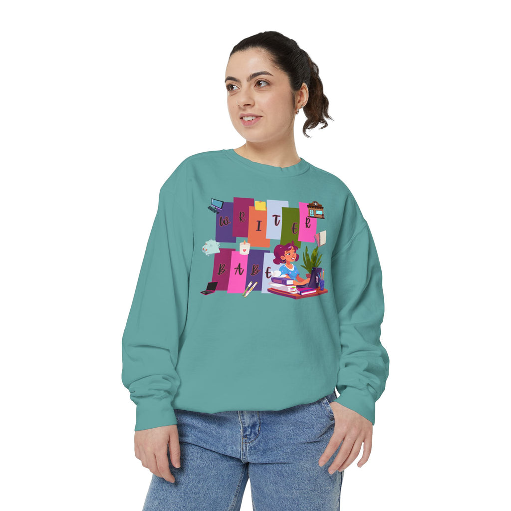 Writer Babe Crewneck Sweatshirt