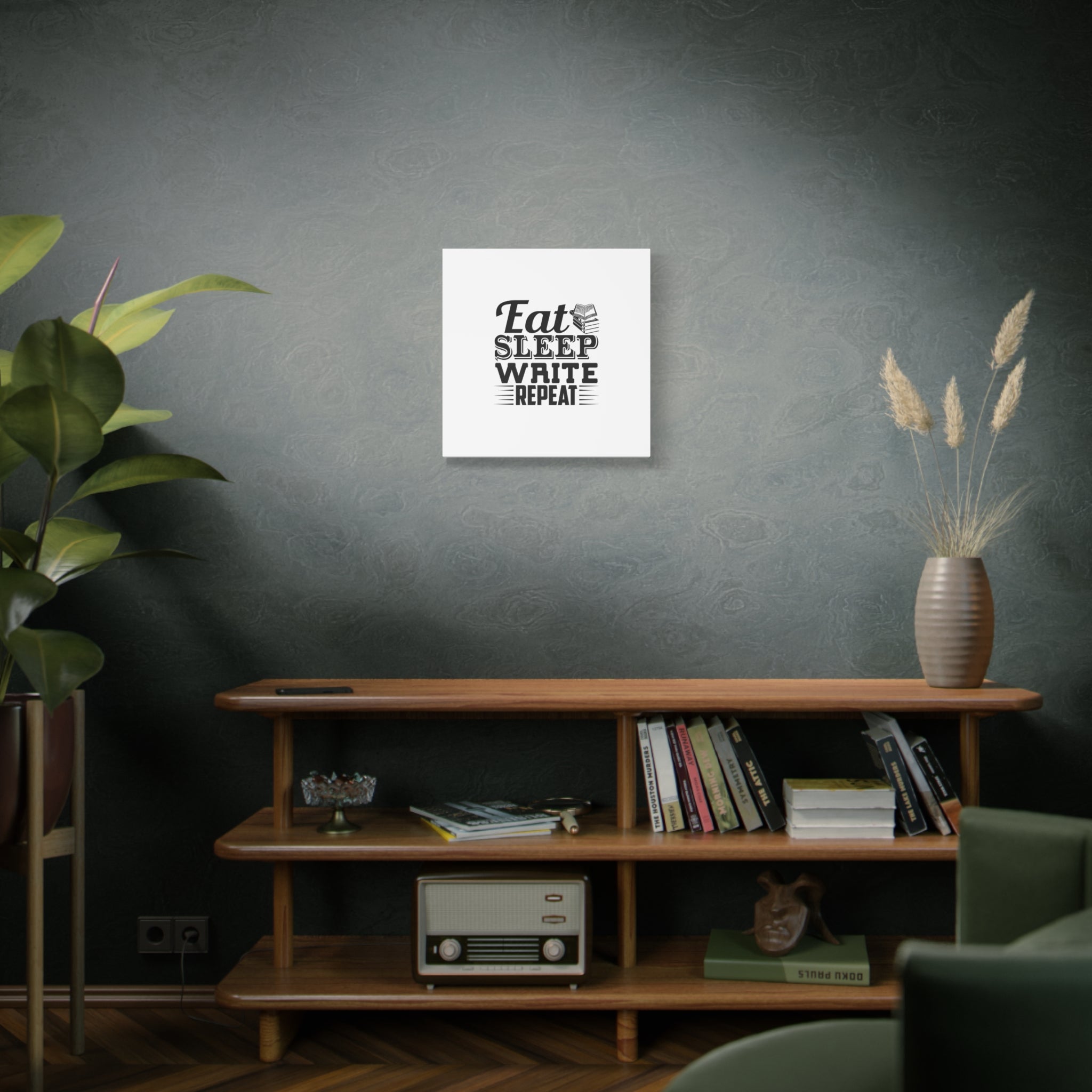 Eat Sleep Write Repeat Canvas