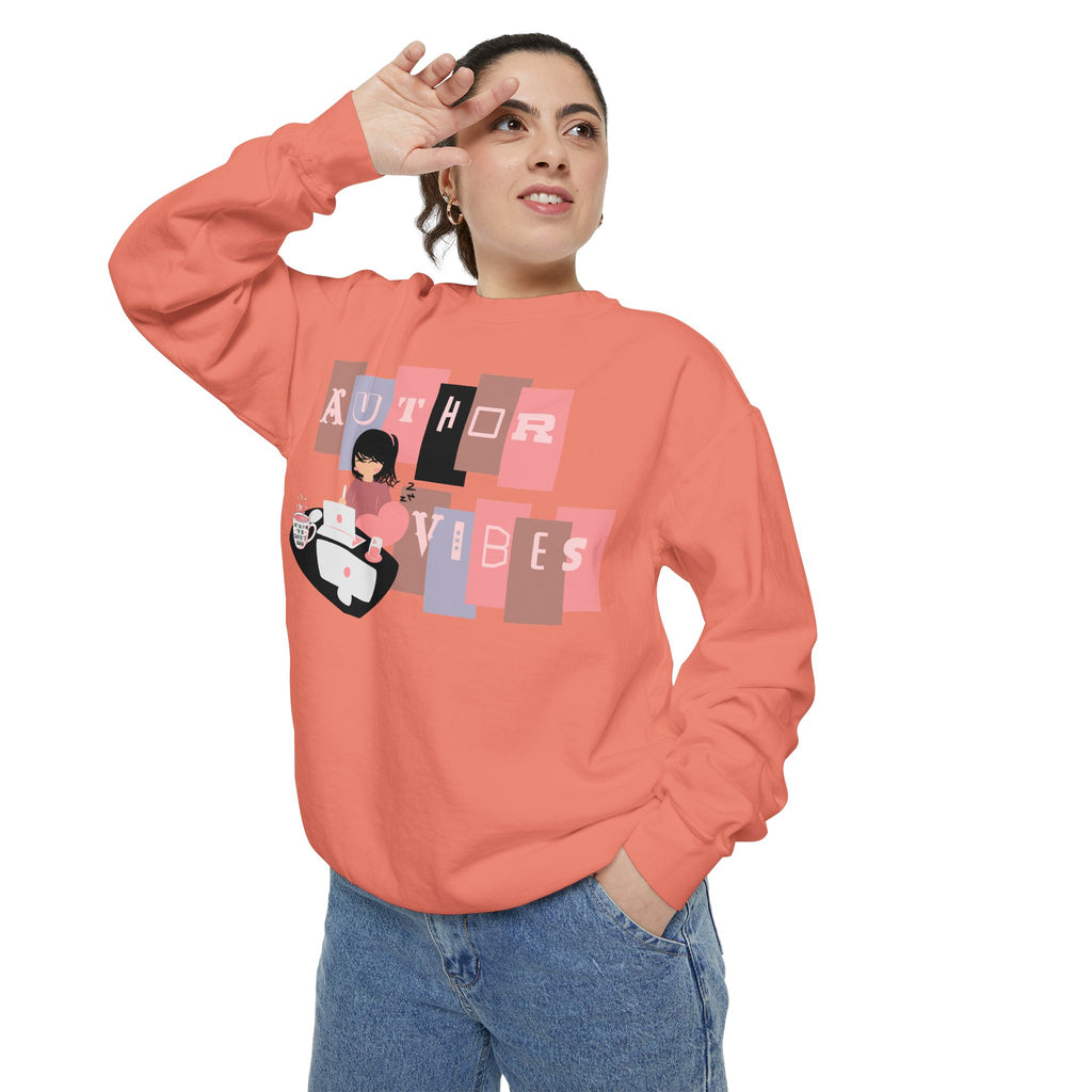 Author Vibes Sweatshirt — Cozy Writer Crewneck