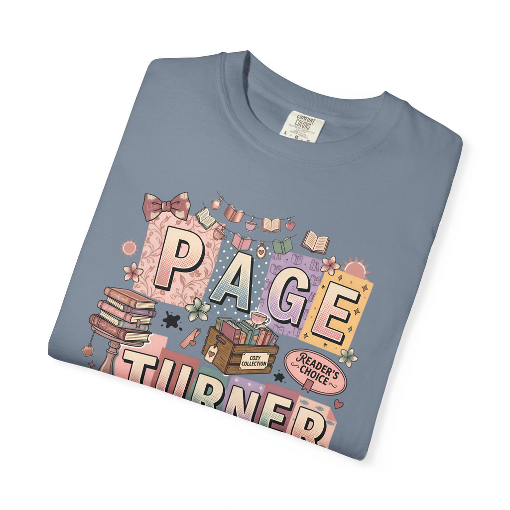 Page Turner T-Shirt — Cute Book Lover Graphic Tee