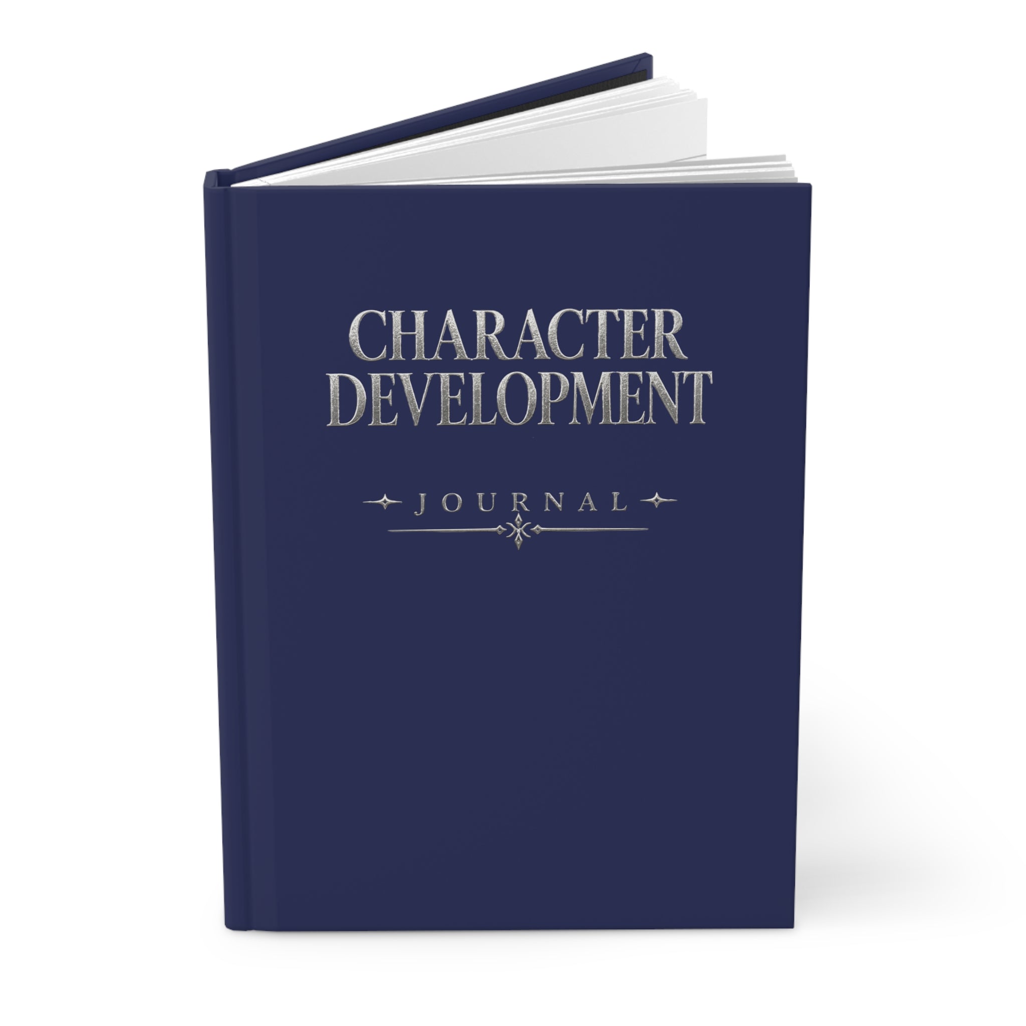 Character Notes Hardcover Journal — RPG & Writing Notebook