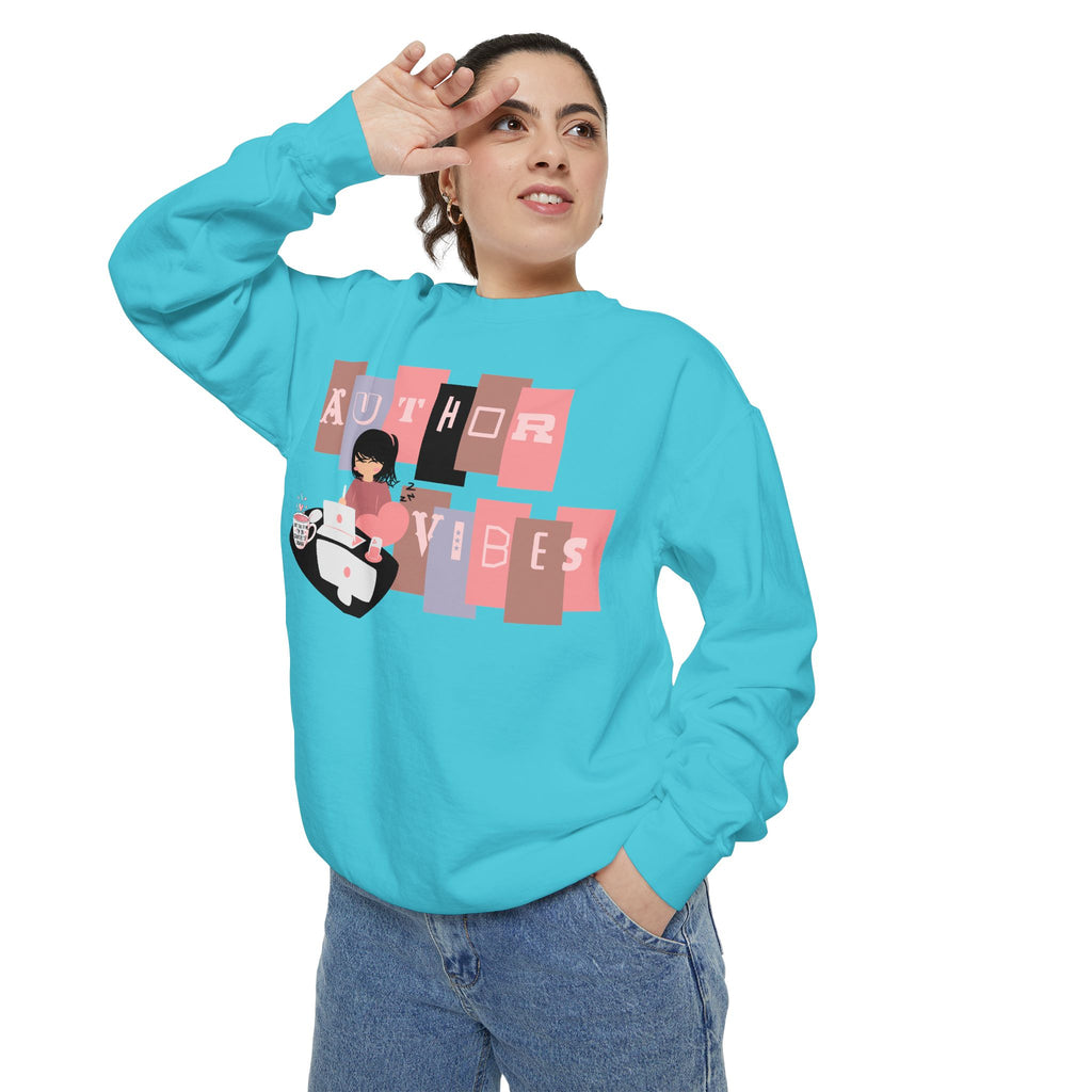 Author Vibes Sweatshirt — Cozy Writer Crewneck