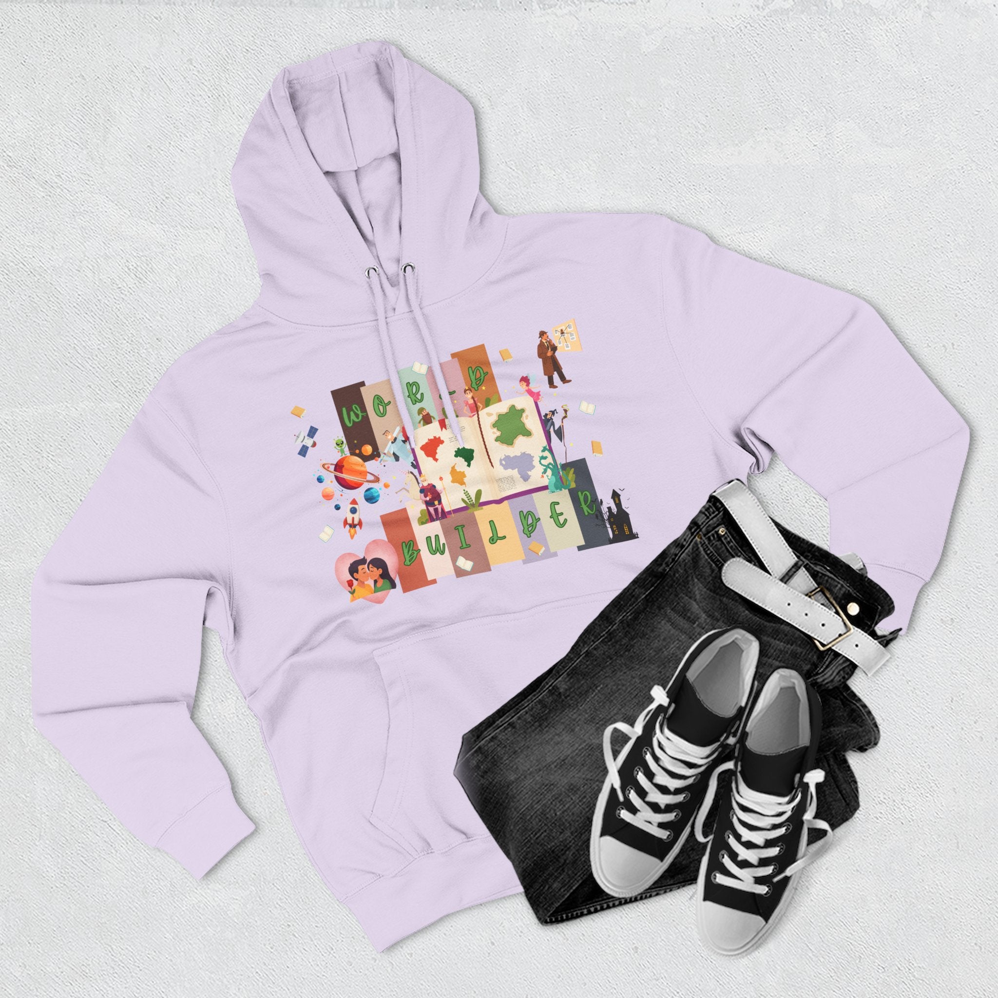 Writer Hoodie — World Builder Design Pullover