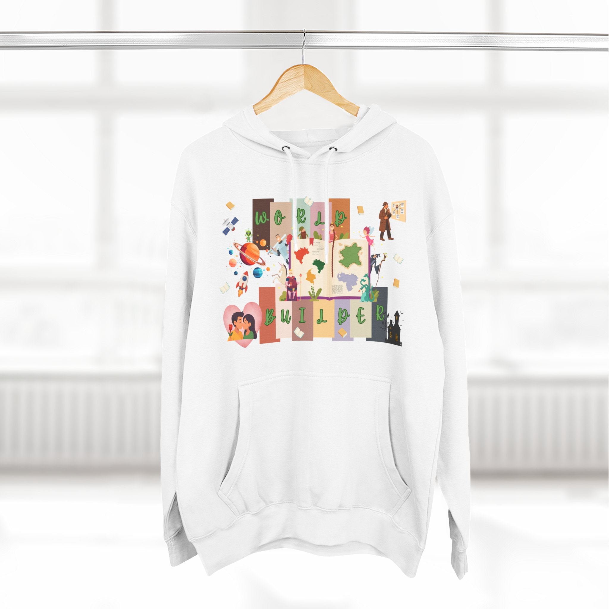 Writer Hoodie — World Builder Design Pullover