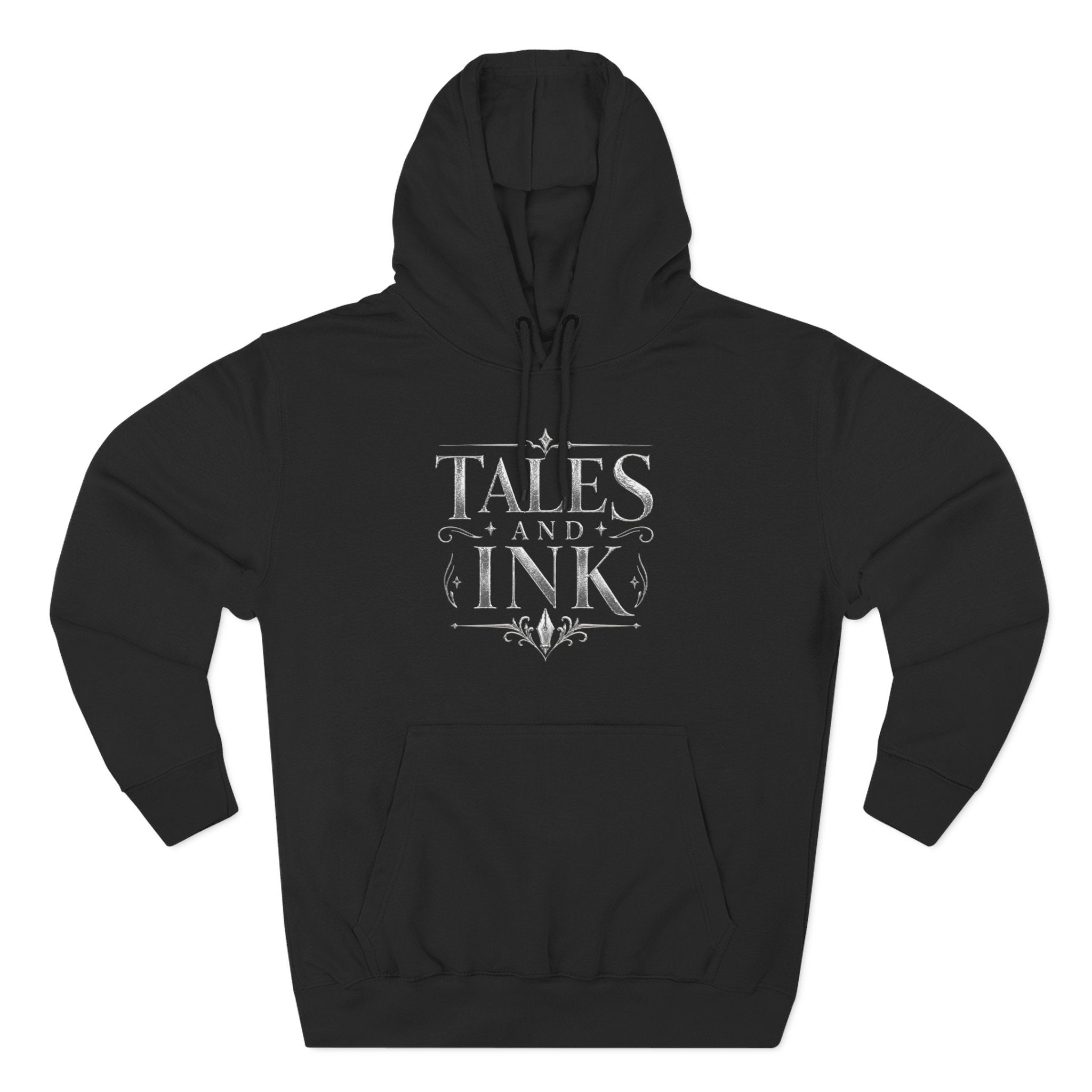 Tales & Ink Signature Hoodie — ‘For the Readers, Writers, Dreamers, Thinkers’ Cozy Fleece Pullover