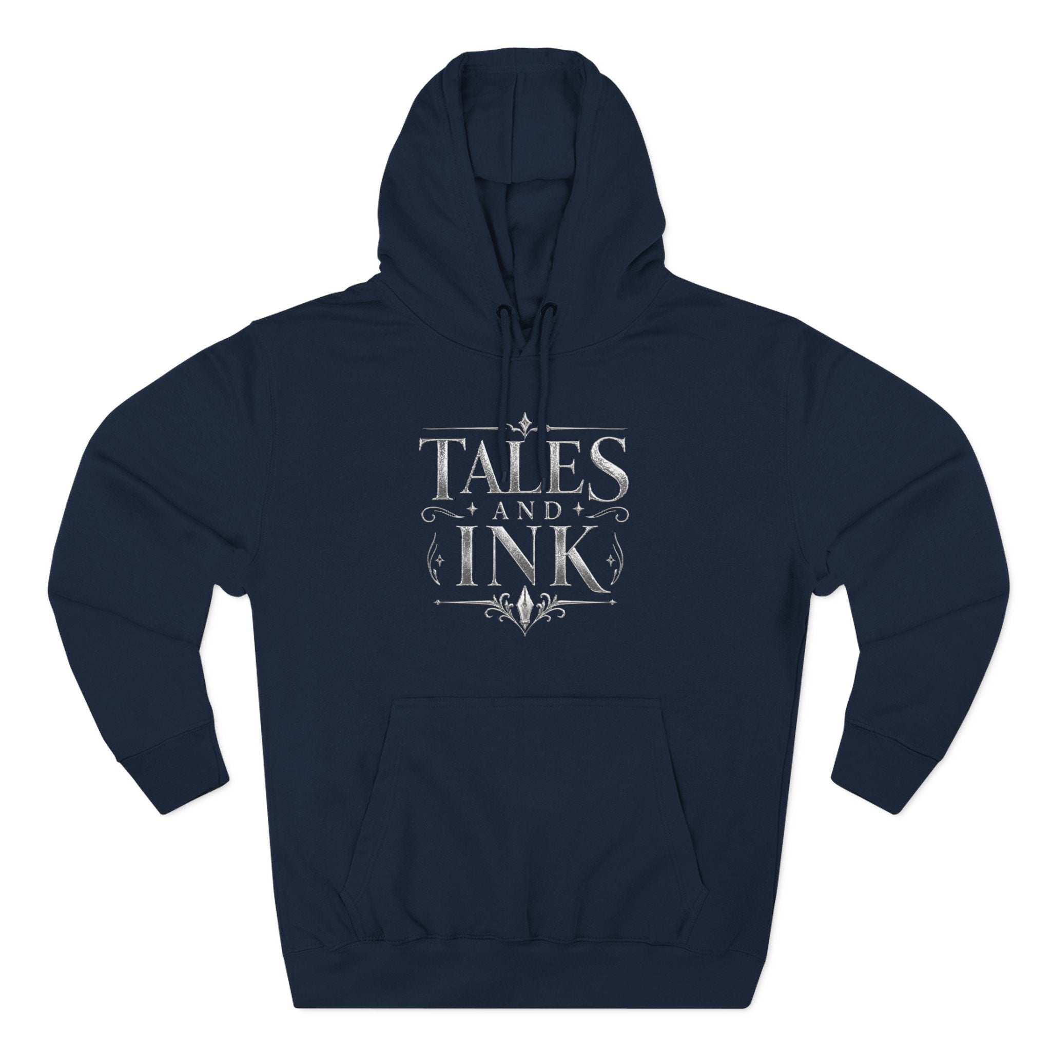 Tales & Ink Signature Hoodie — ‘For the Readers, Writers, Dreamers, Thinkers’ Cozy Fleece Pullover