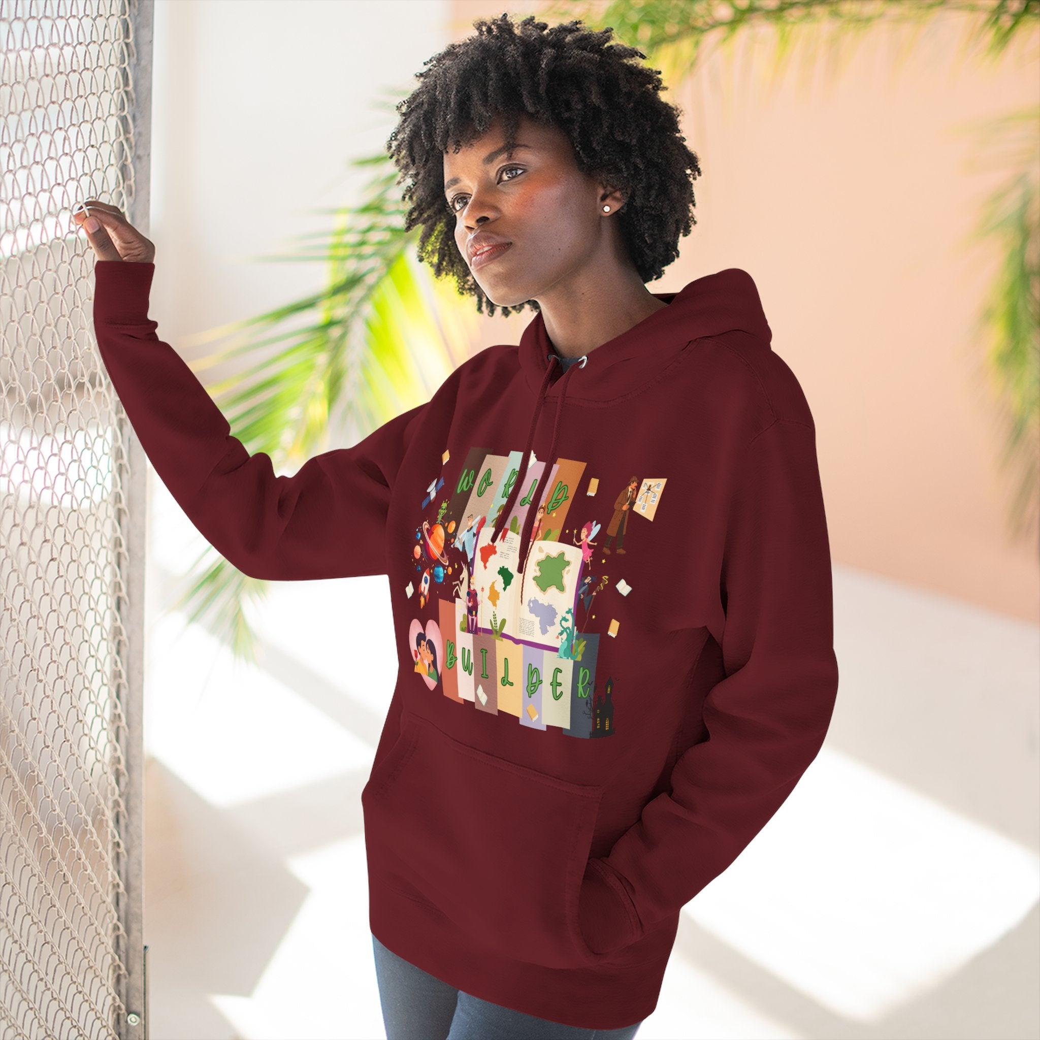 Writer Hoodie — World Builder Design Pullover