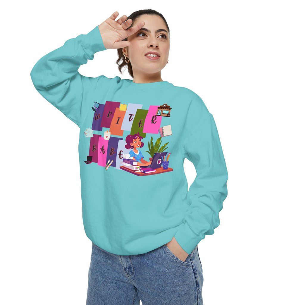 Writer Babe Crewneck Sweatshirt