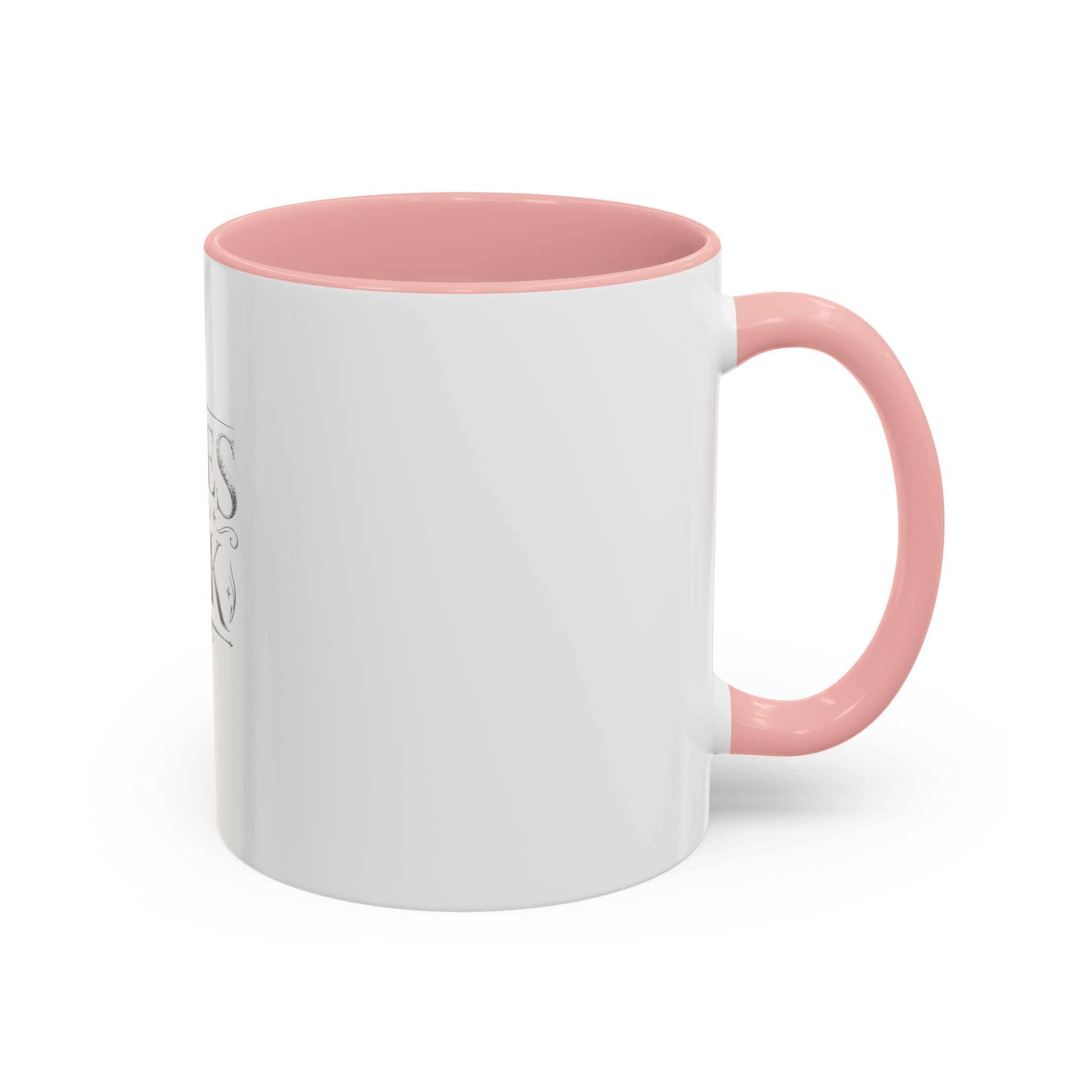 Tales & Ink Accent Coffee Mug — Literary Script 11/15oz