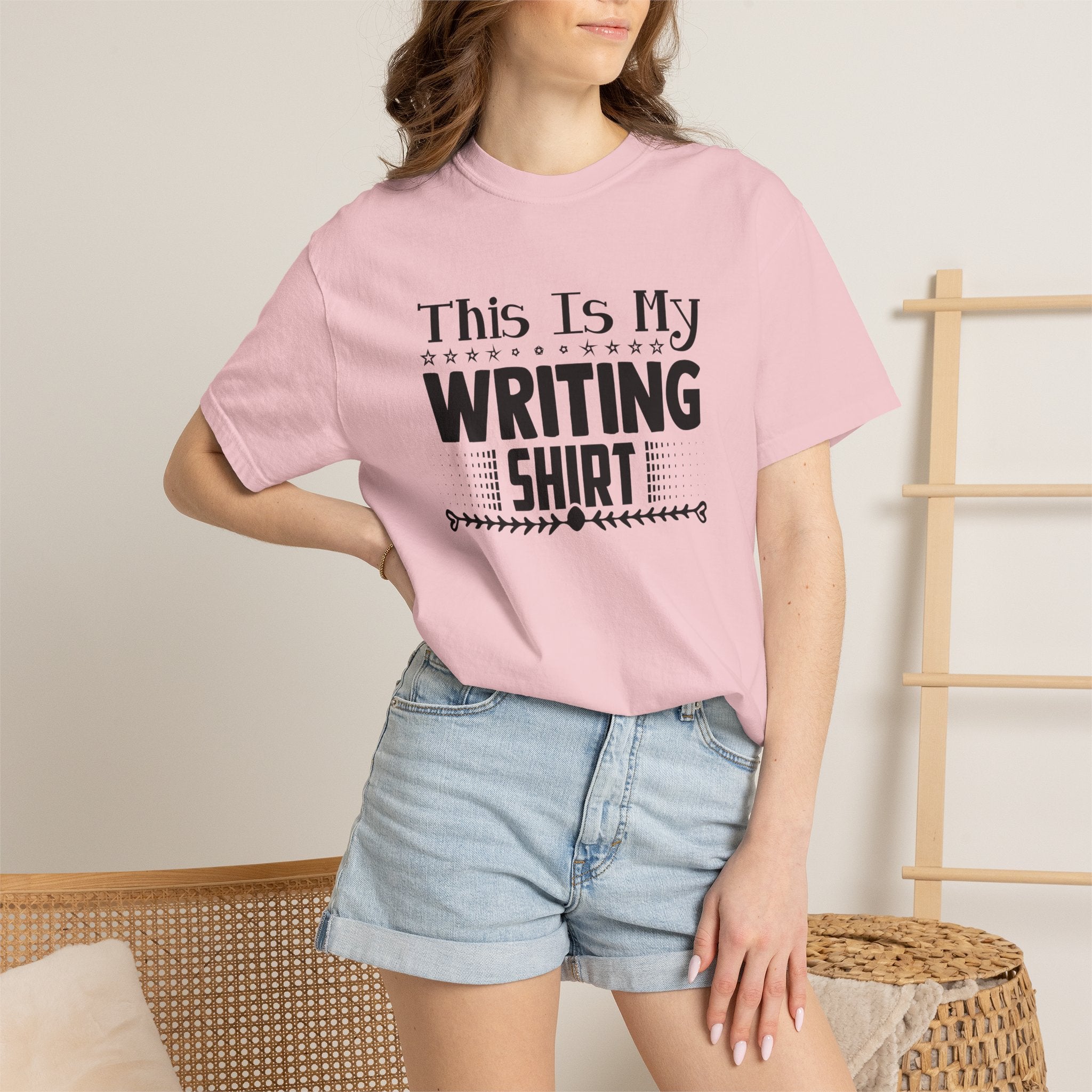 This Is My Writing Shirt T‑Shirt — Funny Writer Tee for Authors & Bloggers