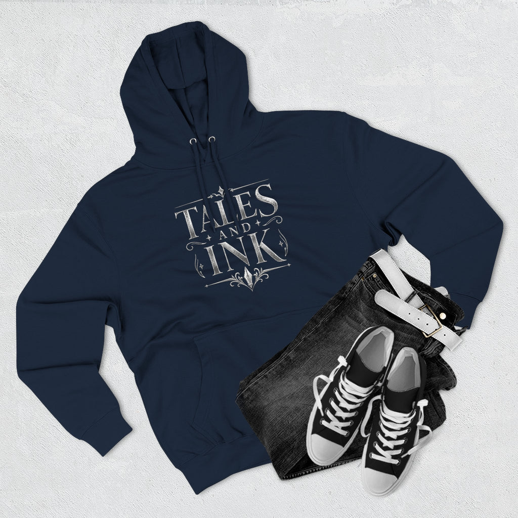 Tales & Ink Signature Hoodie — ‘For the Readers, Writers, Dreamers, Thinkers’ Cozy Fleece Pullover