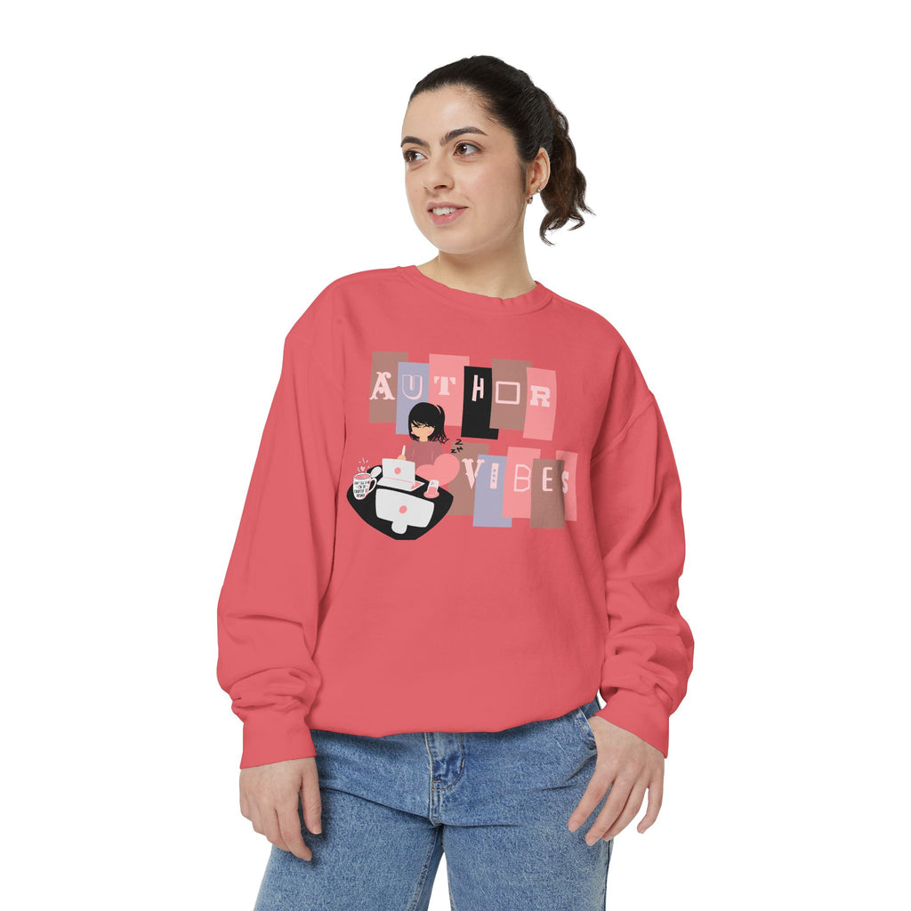 Author Vibes Sweatshirt — Cozy Writer Crewneck