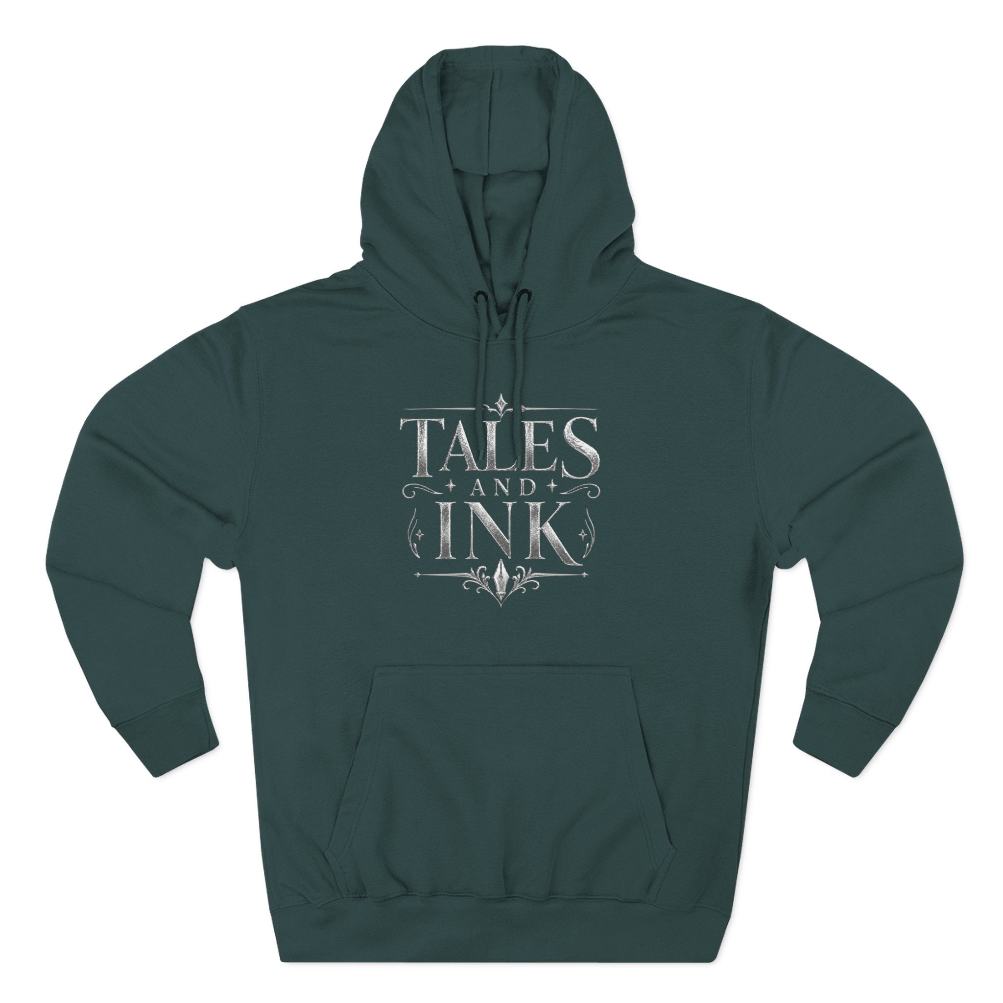 Tales & Ink Signature Hoodie — ‘For the Readers, Writers, Dreamers, Thinkers’ Cozy Fleece Pullover