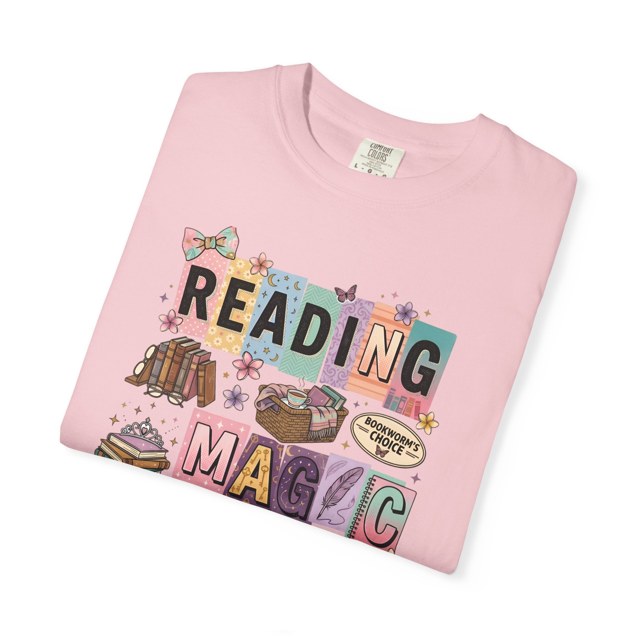 Reading Magic T-Shirt – Cute Book Lover Graphic Tee