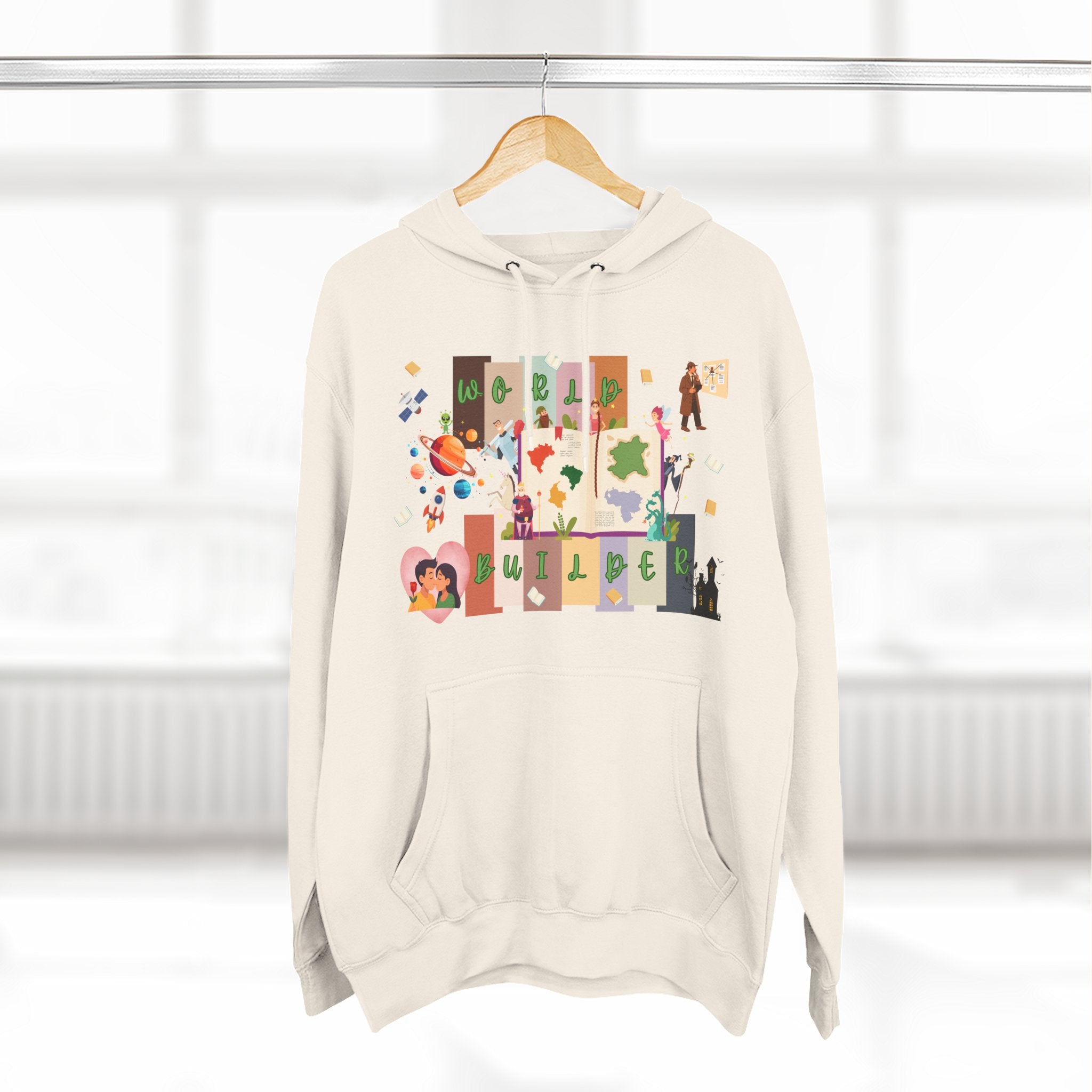 Writer Hoodie — World Builder Design Pullover