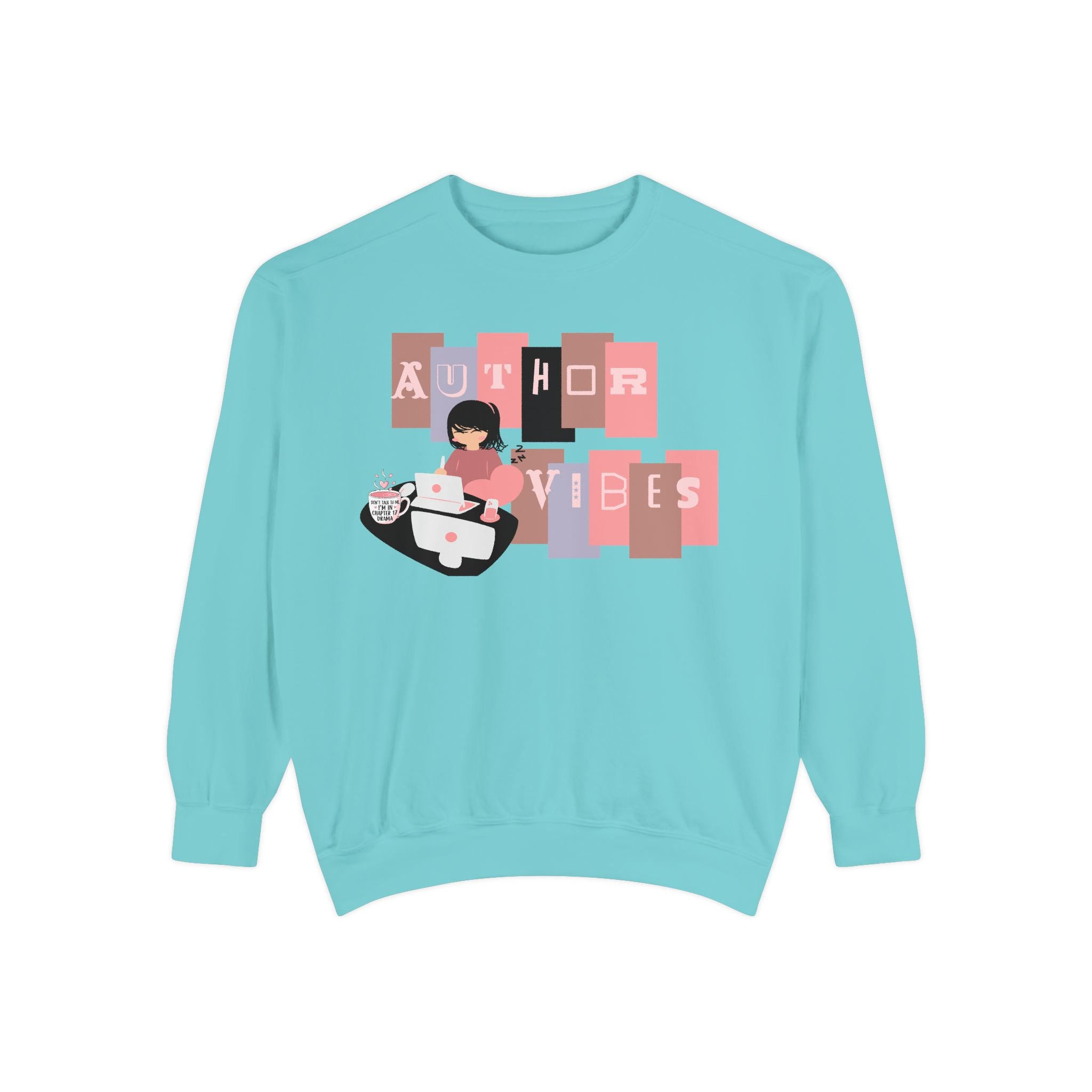 Author Vibes Sweatshirt — Cozy Writer Crewneck