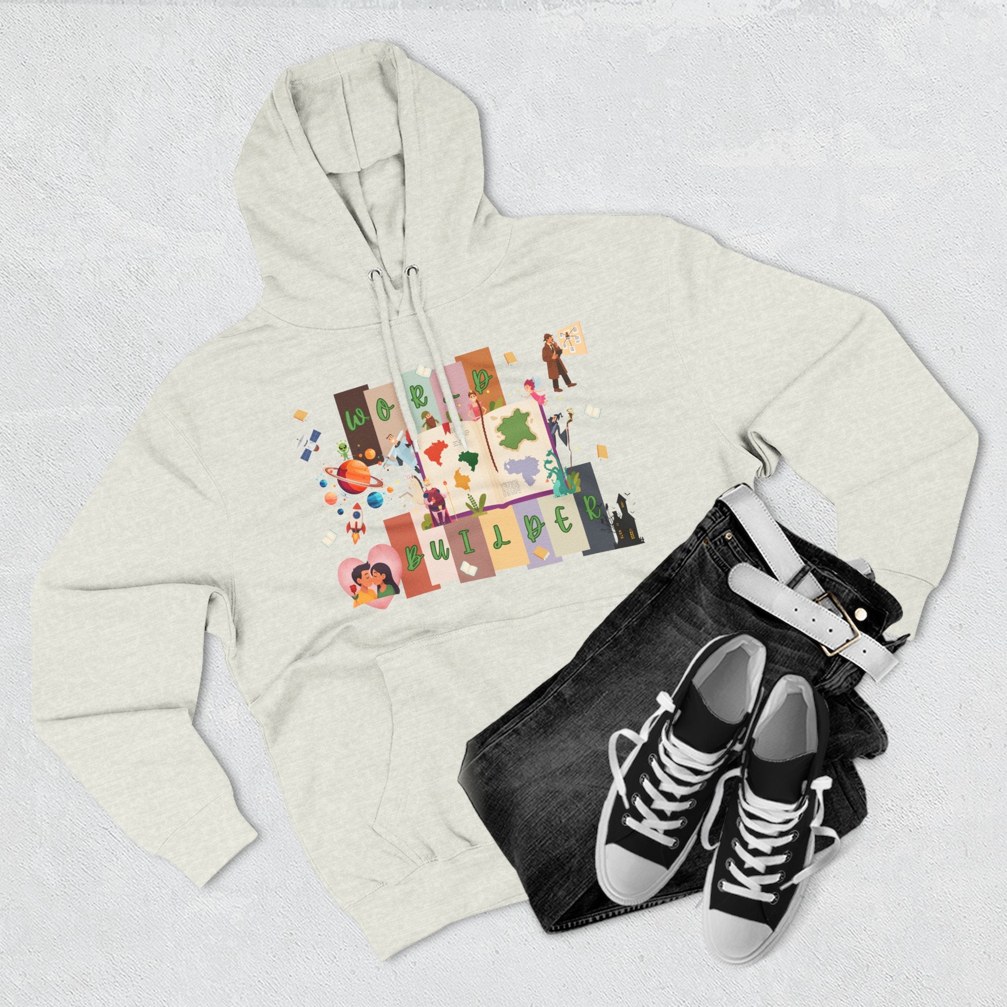 Writer Hoodie — World Builder Design Pullover