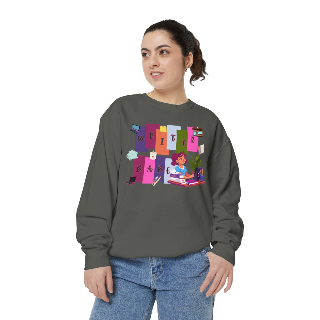 Writer Babe Crewneck Sweatshirt