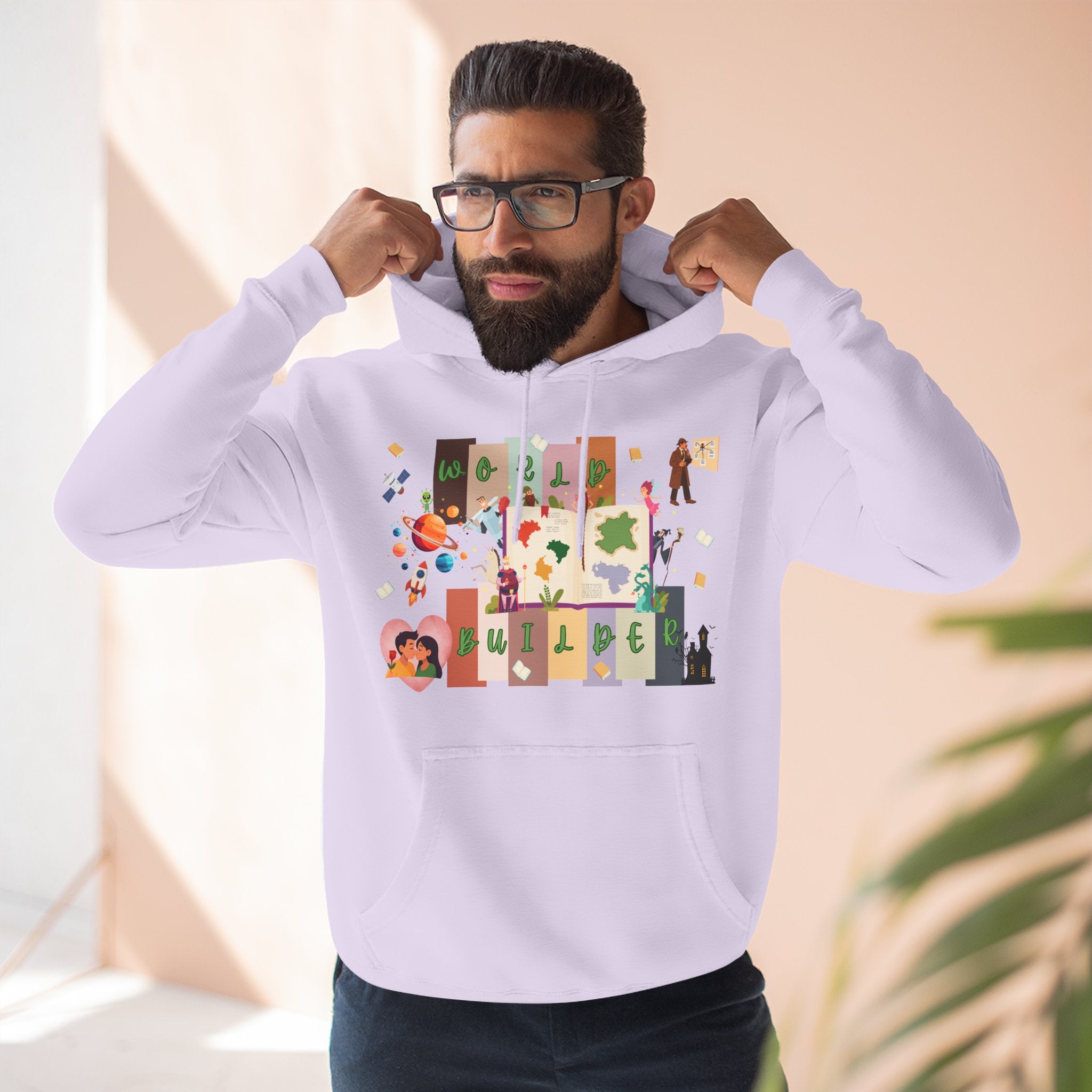 Writer Hoodie — World Builder Design Pullover