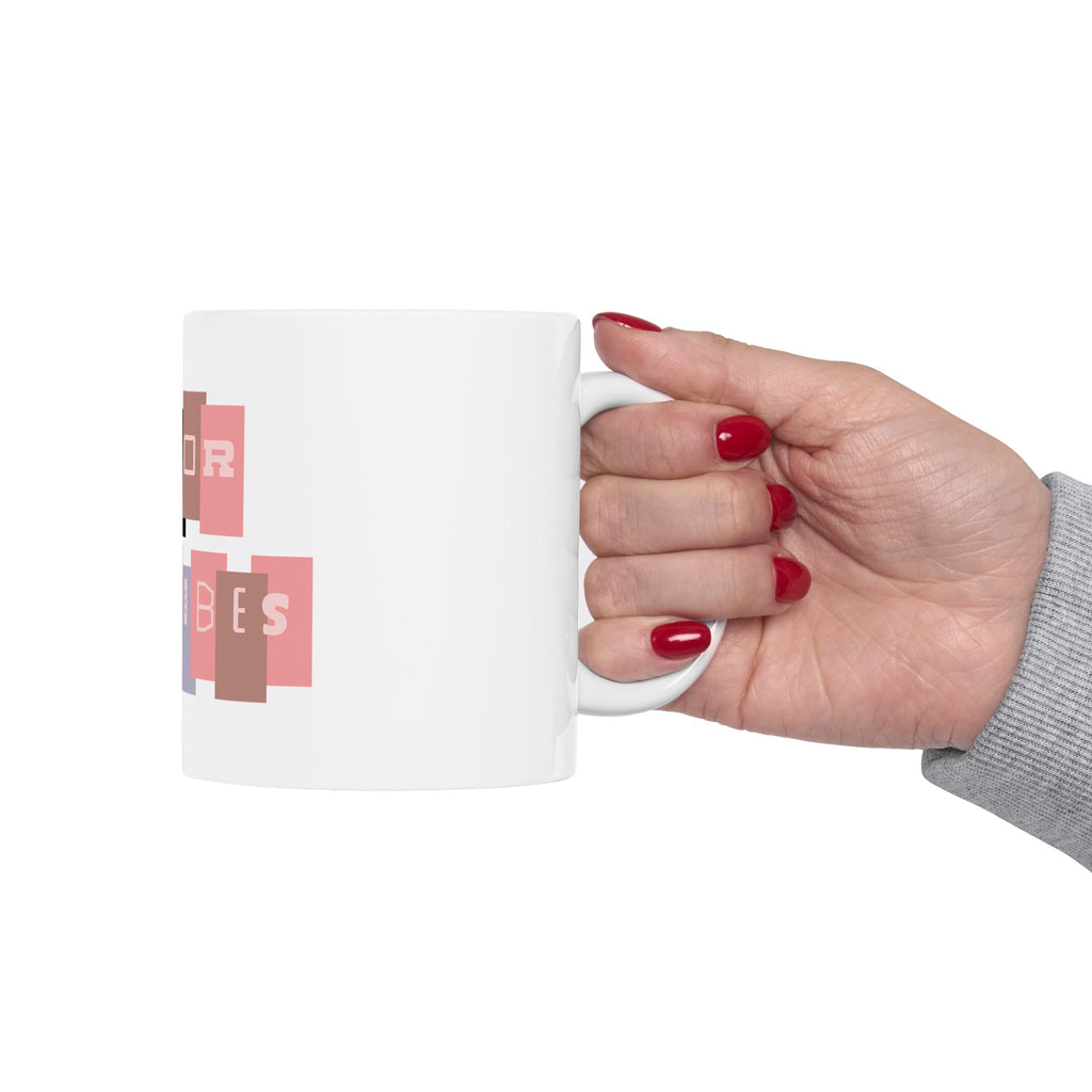 Author Vibes Ceramic Mug — Cute Writer Coffee Cup (11oz & 15oz)