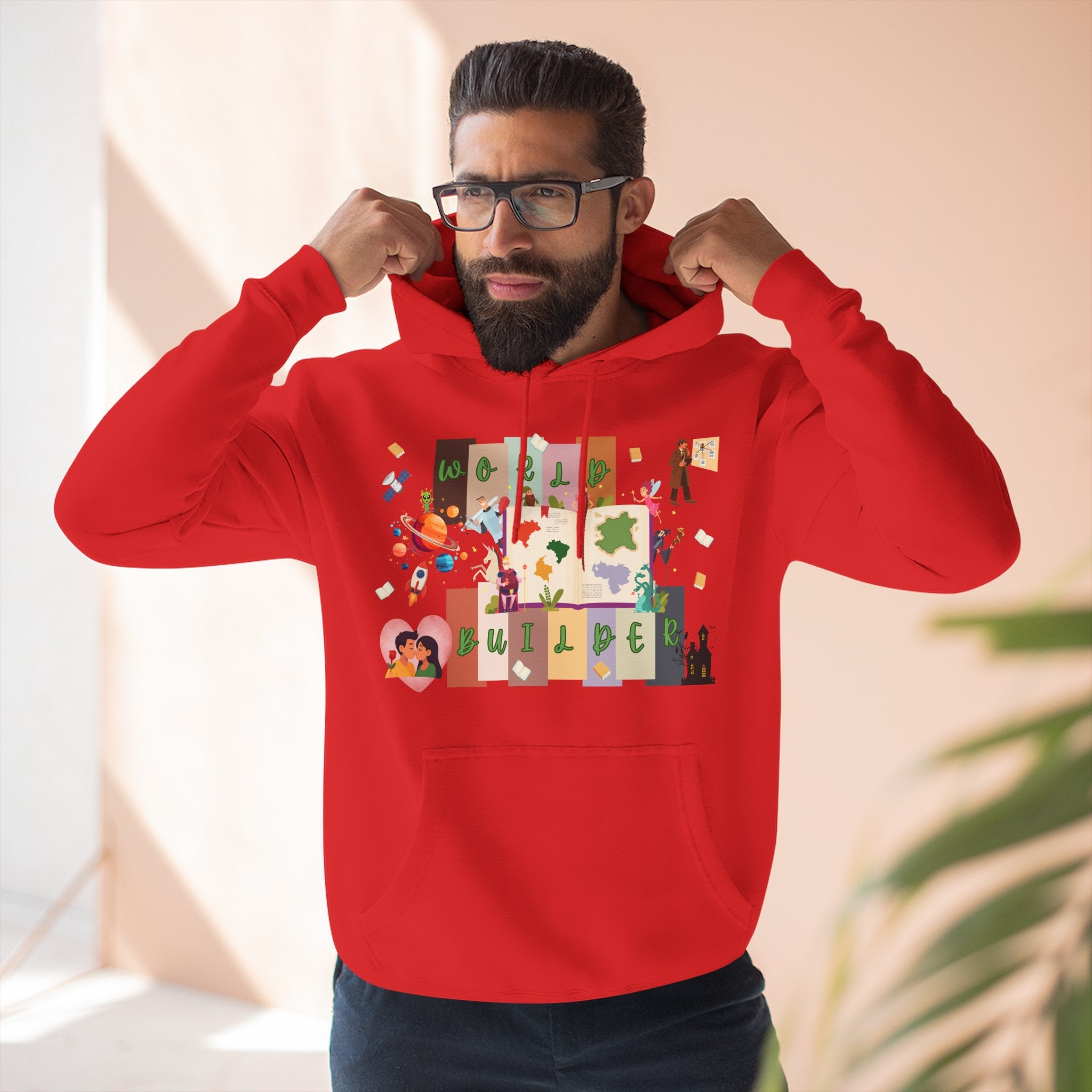 Writer Hoodie — World Builder Design Pullover