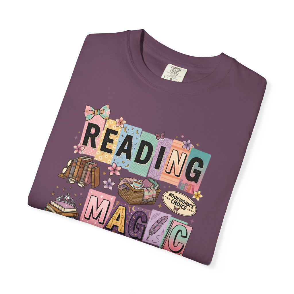 Reading Magic T-Shirt – Cute Book Lover Graphic Tee