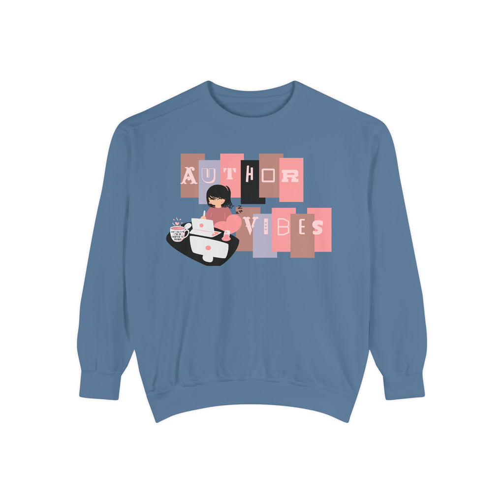 Author Vibes Sweatshirt — Cozy Writer Crewneck