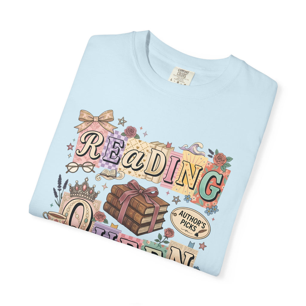 Reading Queen T-Shirt — Vintage Book Lover Tee